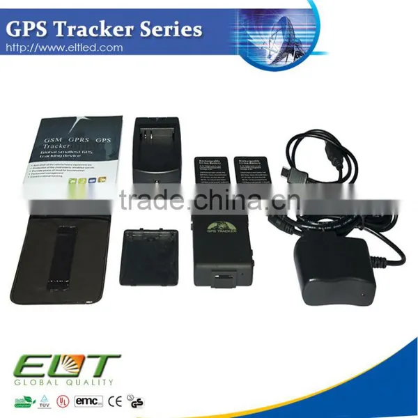 Personal Tracker With Water Proof Bag Sim Card Gps Gsm Mini Tracker for Childs Pets