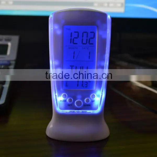 Wake up Light Alarm Clock ,H0T033, Digital Projector Led Alarm Clock With 3PCS AAA Battery. photo-2