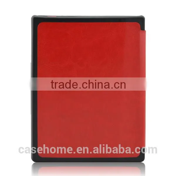 Book Style e Reader Cover Folio Leather Case for Kobo Aura 6 Inch e Reader photo-5