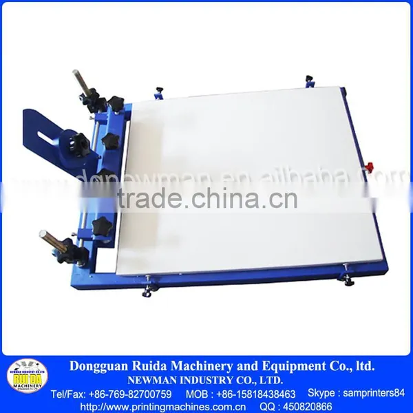 NS102 Manual 1 Color 2 Station Screen Printing Bench Top Press for Flat Surface Objects photo-2
