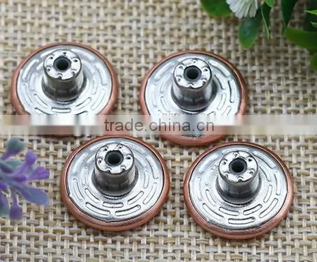 Sedex Audited Factory 2 Pillar Metal Jeans Tack Button photo-4