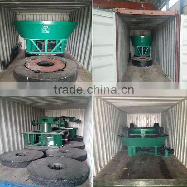 Gold Extraction Plant Wet Pan Mill