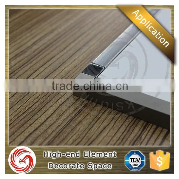 Customized Straight Aluminum Corner Tile Trim for Ceramic Edge