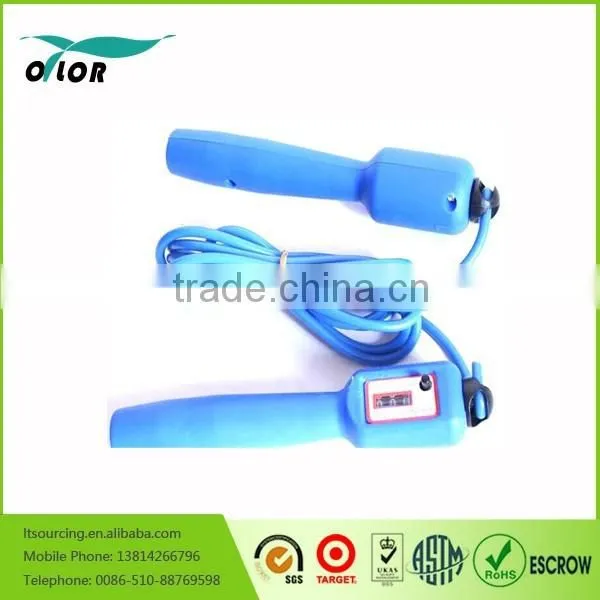 NEW Blue Digital LCD Skipping/ Jump Rope w Calorie/Distance Counter