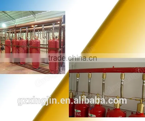 4.2mpa Fm200 Suppression Of 120l Storage Cylinders
