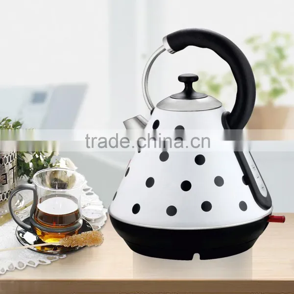 Jialian 686SP 1.8L Electric Stainless Steel Tea Kettle With Pattern