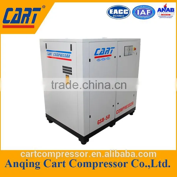 GSB-50A 37KW 50HP High Quality Belt Drive Screw Air Compressor photo-5