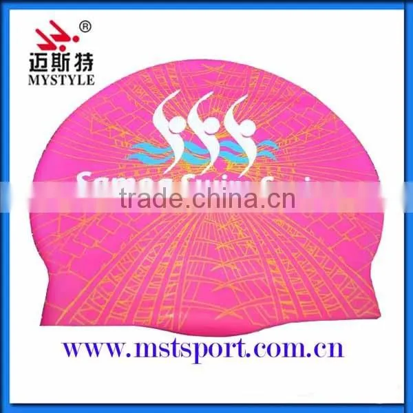 Adults Custom High Quality Cheap Swim Caps photo-3