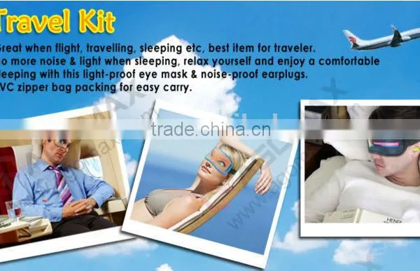 2015 Convenient to Carry Slipper and Practical Eye Mask for Air Travel Kit photo-5