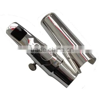 High Grade Metal Alto Saxophone Mouthpiece Size 5-7, Gold or Silver Plated photo-3