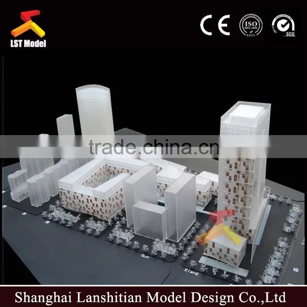 Classic architectural visualization Scale Model for Exhibition or Advertising