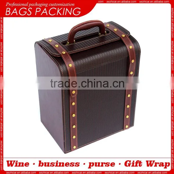 Handmade Classic Red Wine Box Wine Gift Boxes