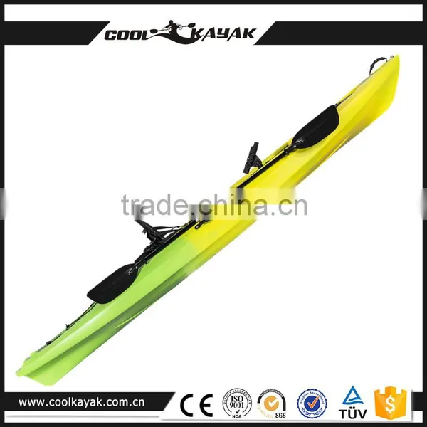 3.63m Popular Pedal Kayak, Cheap Plastic Kayak photo-3