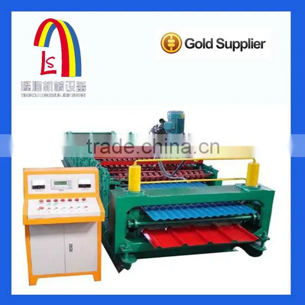 Automatic Corrugated Metal Roof Steel Sheet Making Machine photo-4