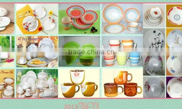 Daily Used Porcelain Cup&saucer With Modern Printing,ceramic Coffee Set photo-2