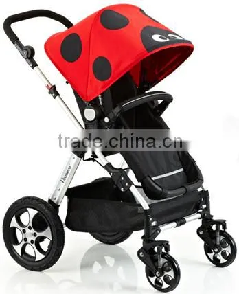 2016 Top Seller Good Quality EN1888 New Design Folding Bike Stroller