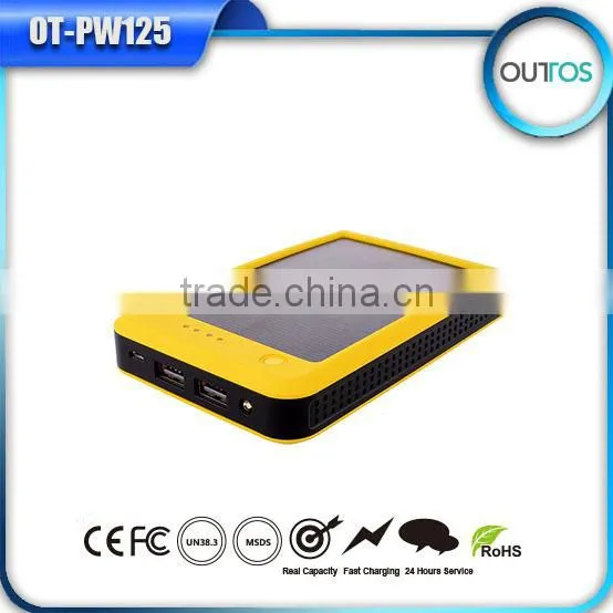 Newest10000mah Portable Usb Mobile Travel Charger Solar Power Bank photo-3