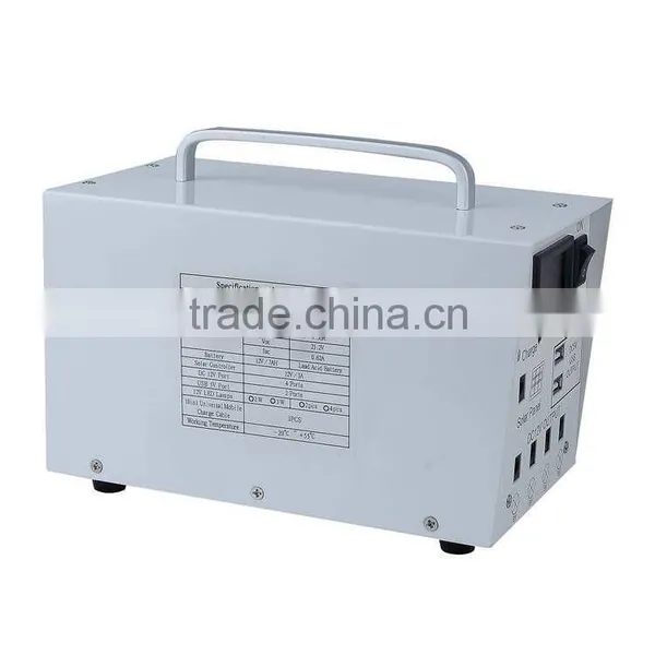20w Mini Portable Solar Lighting System, Home Solar Power System With 5v Usb Charging Port photo-2