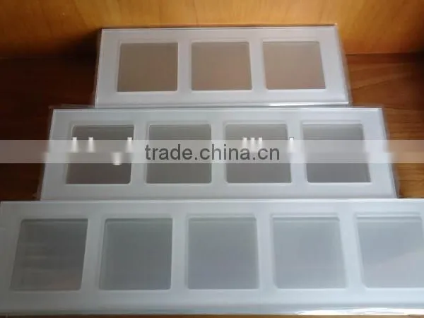 High Quality Hotel Lighting Control Glass Panel Touch Switch Factory photo-2