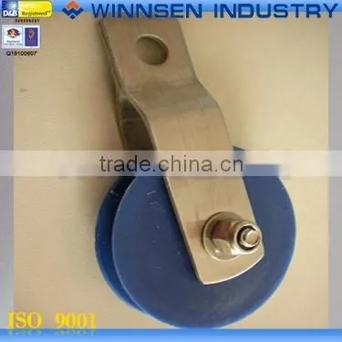 Good Quality Wholesale Small Plastic Pulley For Canopy Frame Use YS50060