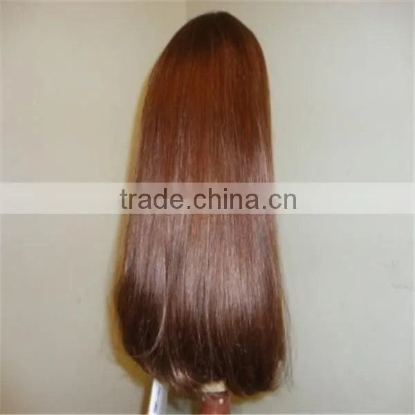 Half Jewish Wigs Human Hair Band Fall Wig photo-2