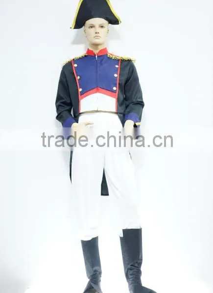 Halloween Party Adult Men Wholesale Napolen Fancy Dress Instant Costume Quality Choice photo-2