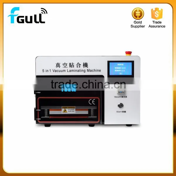 LCD Repair Machine Touch Times Latest Upgrade 5 in 1 OCA Vacuum Laminating Machine With Touch Screen, Built-in Pump+Compressor photo-2