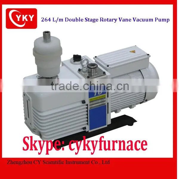 264 L/m Double Stage Rotary Vane Oil Vacuum Pump / Two Stage Rotary Vacuum Pump Quality Choice photo-2