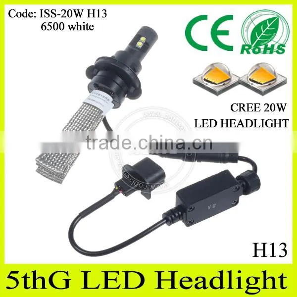 Car Led Lighting Accessories 40w Head Lamp Headlamp Light Copper Belt photo-2