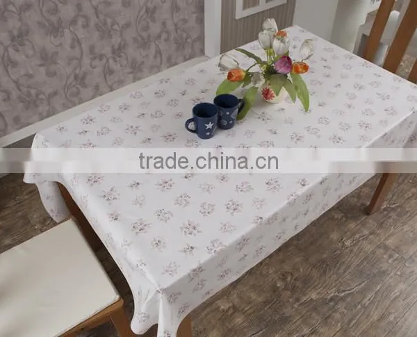 Restaurant Table Decoration Banquet Table Cloth Oilcloth Fabric photo-2
