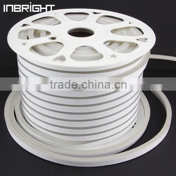 Mini 8*15mm Led Ultra Thin Neon Flex Rope Light Warm White photo-3