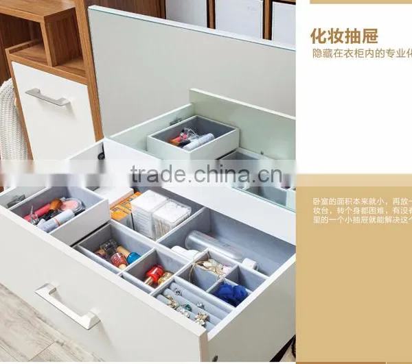 Bedroom Wall Wardrobe Design Customized Closet photo-4