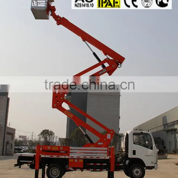 Supply Brand New 22m Vehicle Mounted Boom Lift Truck Mounted Boom Lift for Hot Sale