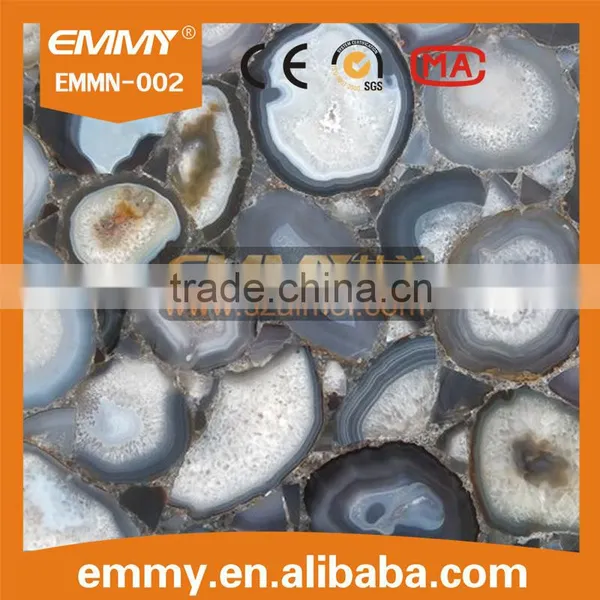 2015 Wholesale Popular Natural Agate Mosaic Gemstone for Wall Tiles photo-2