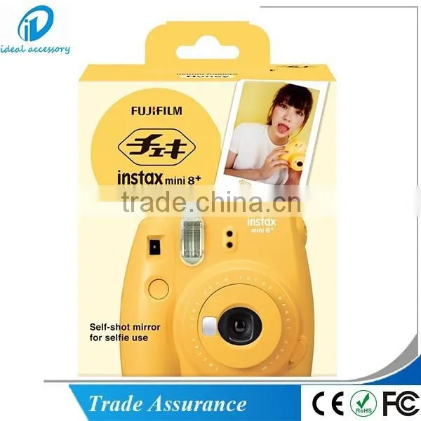 Fujifilm Instax Mini8 + Instant Film Camera Self Shot Mirror for Selfie Honey Color photo-6