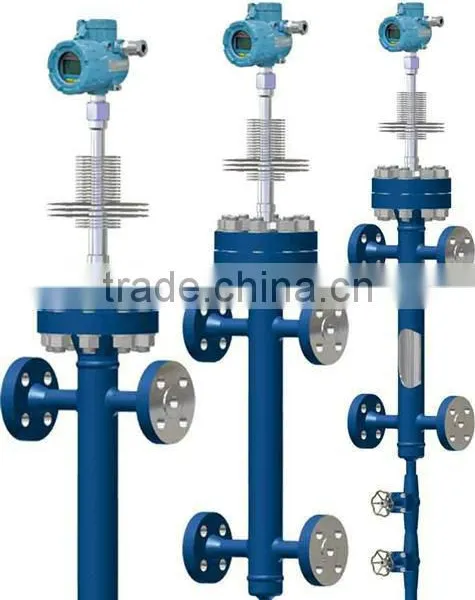 RF2030E Guided Wave Radar Level Transmitter Penetrating Radar for Double Flange Mounted External Chamber Type