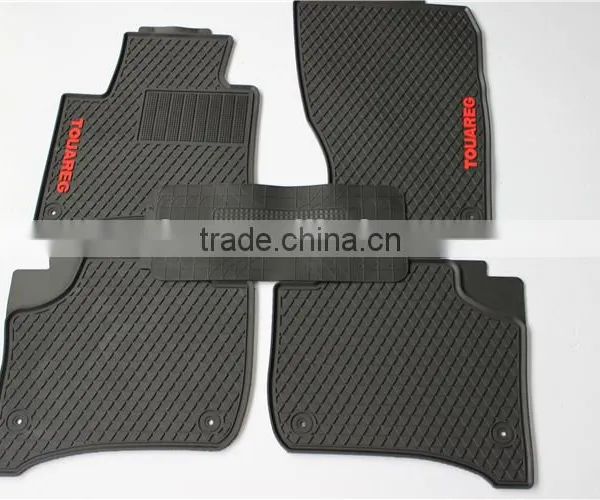 BLACK New Set of 5 Floor Mat Liner Car SUV for VW Touareg photo-2