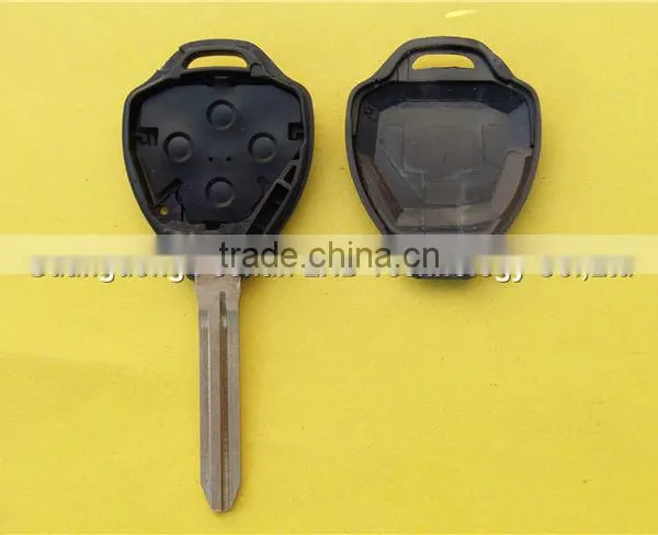 Keyless Entry 4 Button Replacement Remote Key Fob Case Blank Shell for Toyota Car Key Toy43 Blade photo-5