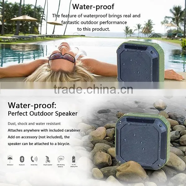 Shenzhen Factory Wholesale Mini Water Resistant Shower Speaker Bluetooth Wireless Portable Waterproof Speaker For Smartphone Quality Choice photo-5