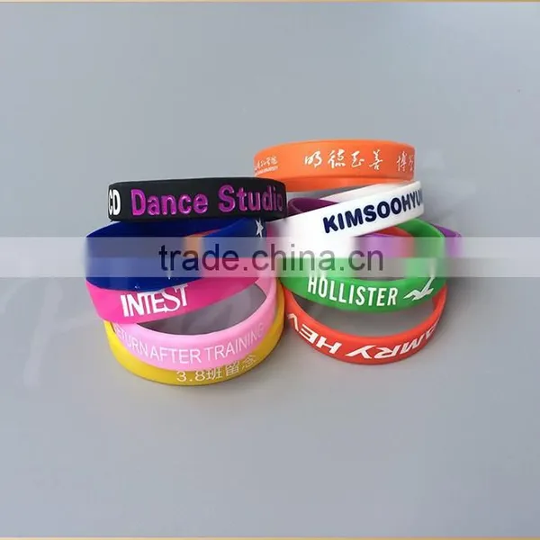 Cheap Silicon Rubber Band Bracelet photo-3
