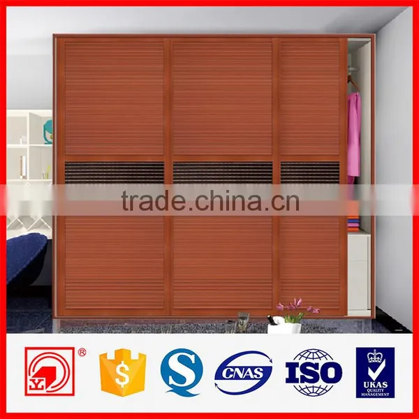 China Wholesale Aluminum Profile Sliding Shutter Wardrobe Door Degisn photo-5