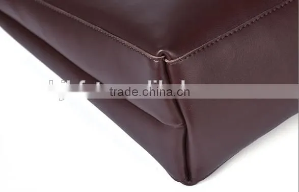 Newest Design Simple and Elegant Genuine Leather Handbag photo-6