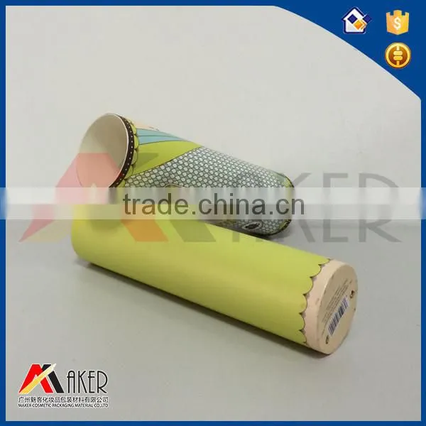 Yellow Color Skin Oil Bottle Packaging Box photo-2