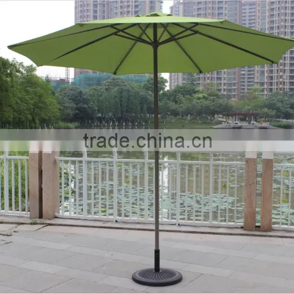 9 ft Polyester Outdoor Patio Umbrella Crank & Tilt Garden Lawn photo-3