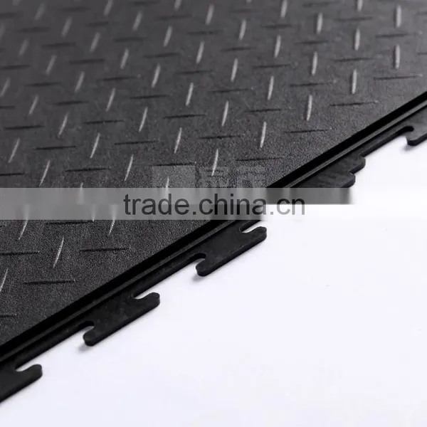Meeting Room Junyi Easy Lock Plastic PVC Interlocking Flooring photo-6
