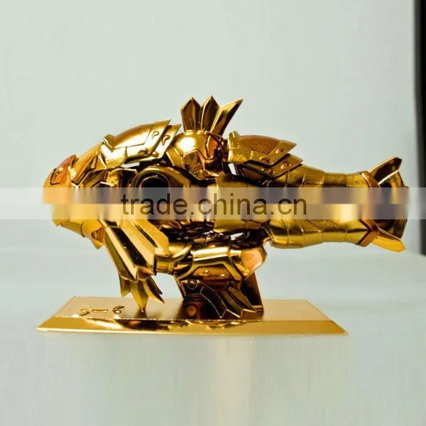 Goldden Resin Sculptures Art Design of the Zodiac