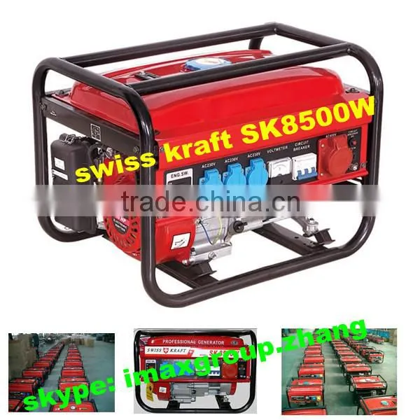Promotion!!! 8500w Portable Swiss Gasoline Generator /Swiss Kraft Generators photo-2