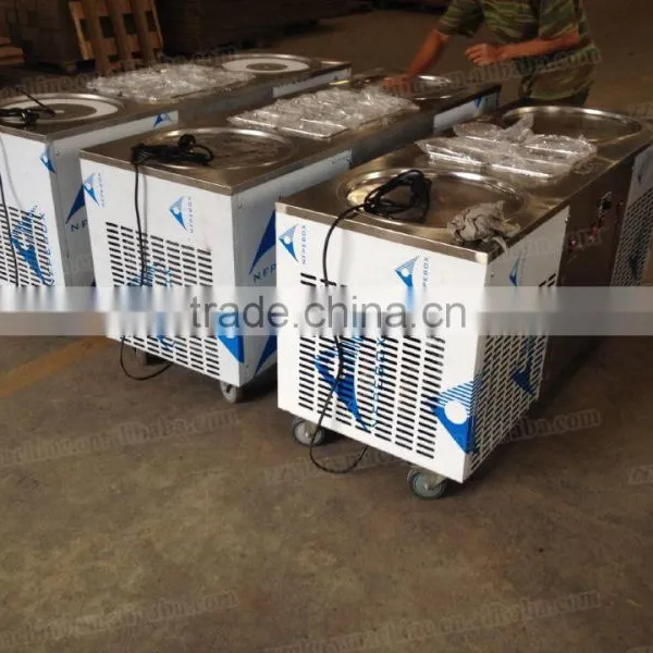 Stainless Steel Body Speed Cooling Stir Fry Ice Cream Machine/ice Cream Making Machine photo-4