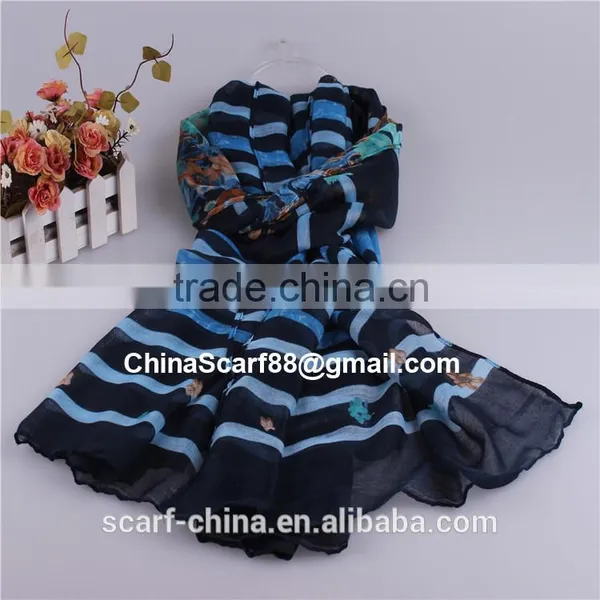 Wholesale Viscose Voile Scarves photo-4