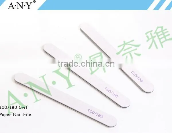Nail Art Manicure Coarse Sand White Color Cheap Price High Quality Nail File 100/180 photo-3